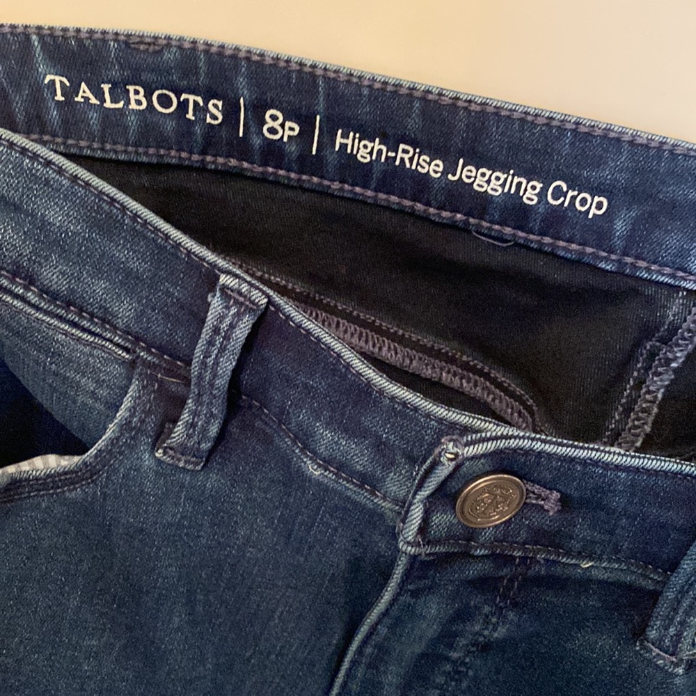 Talbots High Rise Jegging Crop - Picture 3 of 4